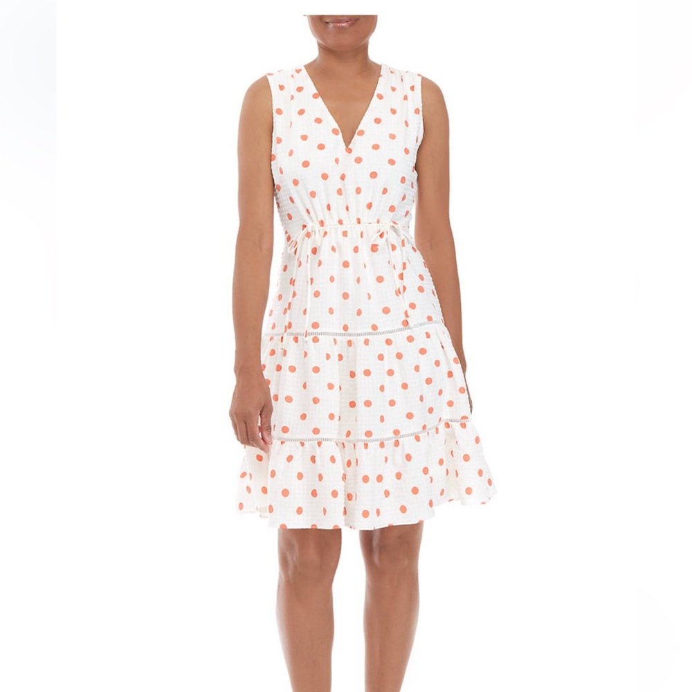 Women's Cinch Waist Babydoll Print Dress